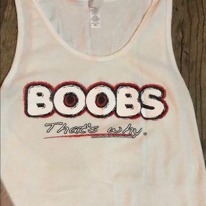 Tops - Boobs Tank women’s X Large new Tops - Boobs Tank women’s X Large new